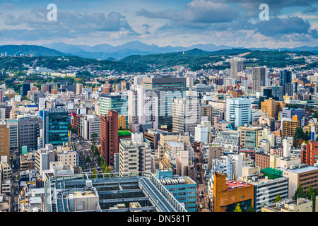 Sendai, Japan Stadtbild Stockfoto