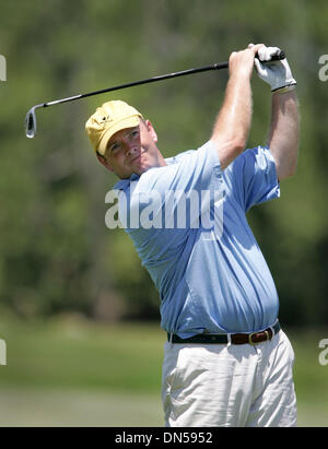 16. Juli 2006; Jupiter, FL, USA; Eoghan O'Connell schoss ein sogar Par 72 in der zweiten Runde der 31. Palm Beach Kennel Club County Amateur auf dem Old Trail-Kurs statt. Obligatorische Credit: Foto von Allen Eyestone/Palm Beach Post/ZUMA Press. (©) Copyright 2006 von Palm Beach Post Stockfoto