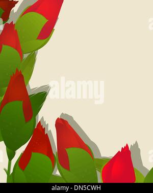 Valentinstag-Grußkarte Stock Vektor