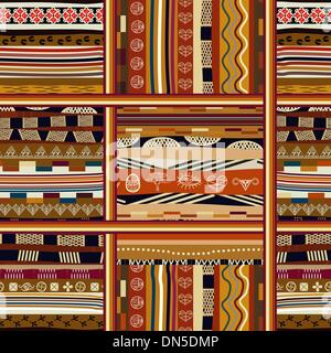 Tribal Indian nahtlose Muster Stock Vektor