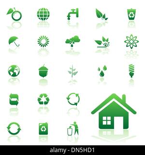 Symbole zu recyceln Stock Vektor
