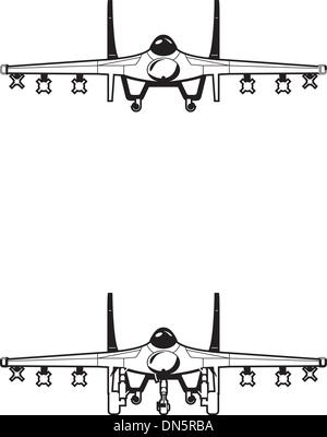 Kämpfer Stock Vektor