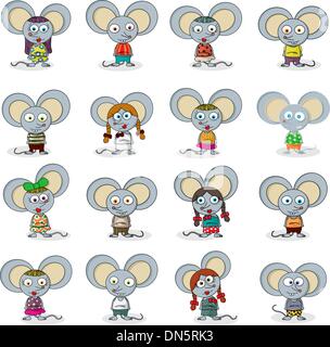 Maus-set Stock Vektor