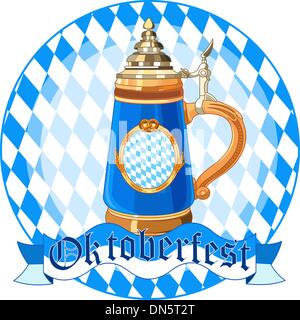 Oktoberfest-Feier design Stock Vektor