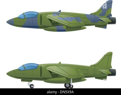 Kämpfer Stock Vektor