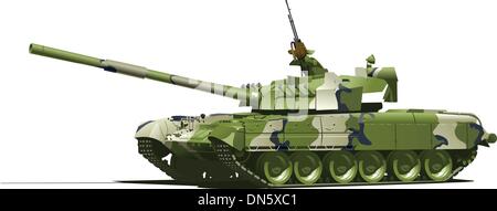 moderne Panzer Stock Vektor