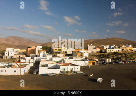 Puerto De La Peña, der Fischerhafen von Ajuy, Fuerteventura, Kanarische Inseln, Spanien Stockfoto