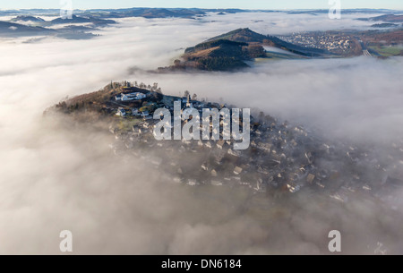 Eversberg in Nebel, Meschede, Sauerland Region, North Rhine-Westphalia, Deutschland Stockfoto