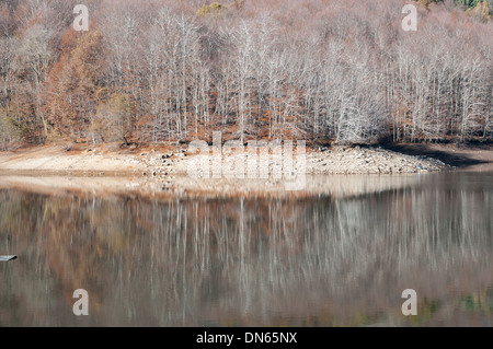 Montseny im Herbst-See befindet sich in Barcelona Stockfoto