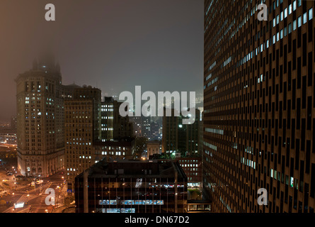 Blick vom Jacob K. Javits Federal Building, Manhattan, New York City, USA Stockfoto