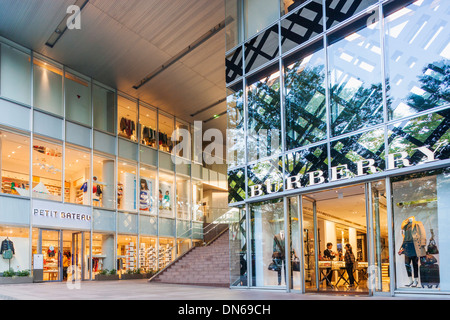 Japan, Honshu, Kanto, Tokio, Omotesando, Burberry Store Stockfoto