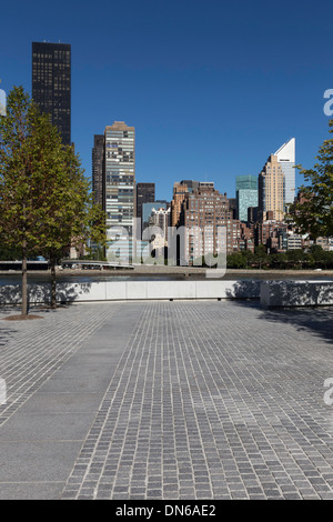 Vier Freiheiten Park auf Roosevelt Island, New York, USA Stockfoto