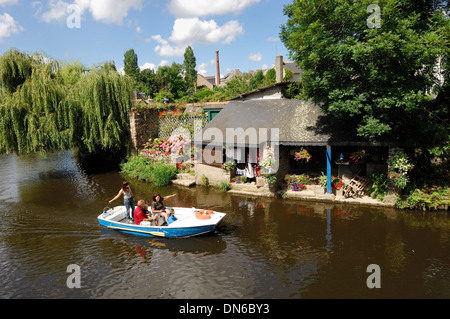 Pontrieux (Departement Côtes-d ' Armor, Bretagne) Stockfoto