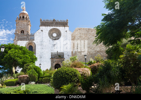 Iglesia de Santa María La Coronada (S. XVI-XVII). Medina - Sidonia. Cádiz. Andalucia. Spanien. Stockfoto