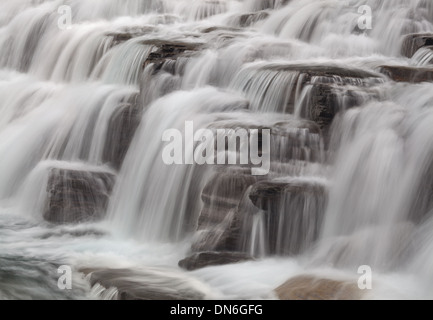 McDonald fällt In Glacier Nationalpark Stockfoto