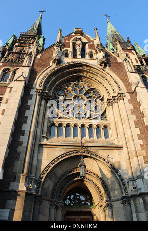 architektonische Ensemble des Tempels von st. Olga und Elisabeth in Lvov Stadt Stockfoto