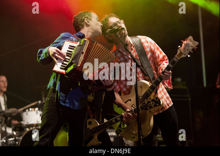 Die Ärzte sahen live in The Rose of Tralee Festival 2012 Stockfoto