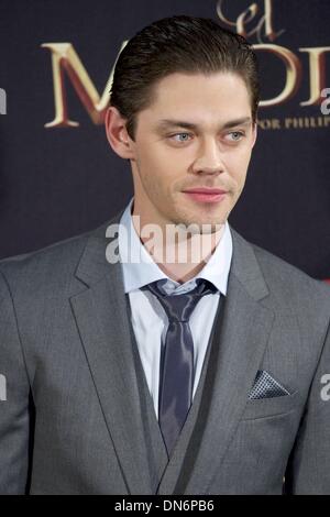 Madrid, Spanien. 19. Dezember 2013. Schauspieler Tom Payne besucht "Der Arzt" Premiere im Callao Kino am 19. Dezember 2013 in Madrid, Spanien. Bildnachweis: Jack Abuin/ZUMAPRESS.com/Alamy Live-Nachrichten Stockfoto
