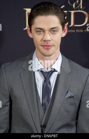 Madrid, Spanien. 19. Dezember 2013. Schauspieler Tom Payne besucht "Der Arzt" Premiere im Callao Kino am 19. Dezember 2013 in Madrid, Spanien. Bildnachweis: Jack Abuin/ZUMAPRESS.com/Alamy Live-Nachrichten Stockfoto