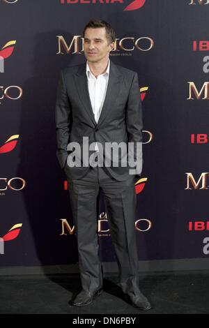 Madrid, Spanien. 19. Dezember 2013. Schauspieler Olivier Martinez besucht "Der Arzt" Premiere im Callao Kino am 19. Dezember 2013 in Madrid, Spanien. Bildnachweis: Jack Abuin/ZUMAPRESS.com/Alamy Live-Nachrichten Stockfoto