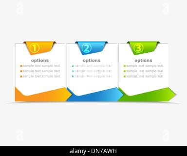 Banner Stock Vektor