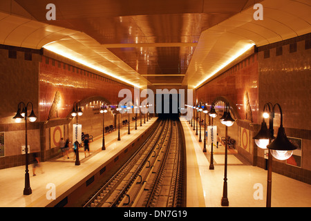 Sofia Metro Linie 2, Station Serdika II Stockfoto