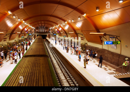 Sofia Metro Linie 2, Station Serdika II Stockfoto