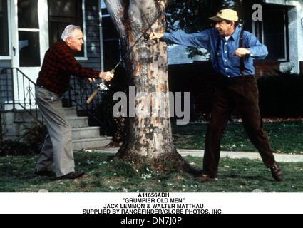 1. Januar 2001 - A11656ADH.'' GRUMPIER OLD MEN''. JACK LEMMON & WALTER MATTHAU. VON geliefert (Kredit-Bild: © Globe Photos/ZUMAPRESS.com) Stockfoto