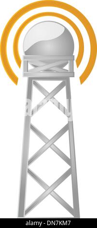 Fernmeldeturm Stock Vektor