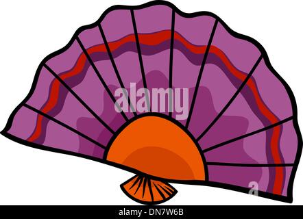 Fan-Clip Kunst Cartoon illustration Stock Vektor