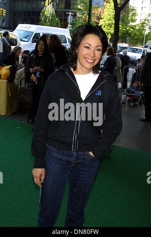 22. Mai 2002 - K25140JBB: 5/22/02.THE '' Geist: STALLION des CIMARRON'' animierte FILM-PREMIERE am BEEKMAN THEATRE IN New York... JOHN BARRETT / 2002.ANN CURRY (Kredit-Bild: © Globe Photos/ZUMAPRESS.com) Stockfoto