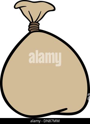 Plünderung Dollar Clip Kunst Cartoon illustration Stock Vektor