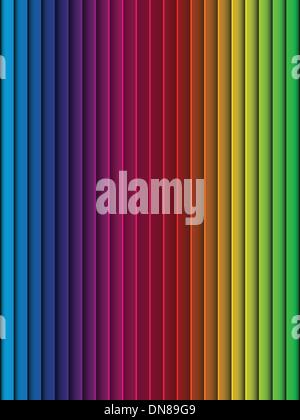 Vektor - Regenbogen Hintergrund nahtlose bunte Streifen Vector Stock Vektor