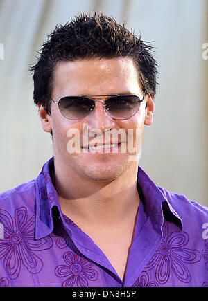 22. Juli 2002 - K2109LOC DAVID BOREANAZ.'' AUSTIN POWERS IN GOLDSTÄNDER "PREMIERE. IM UNIVERSAL AMPHITHEATER. UNIVERSAL CITY, CA 22.07.02. LOCKWOOD / 2002 (Kredit-Bild: © Globe Photos/ZUMAPRESS.com) Stockfoto