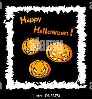 Fröhliches Halloween Stock Vektor