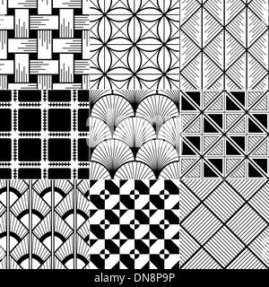 nahtlose abstrakte geometrische Muster Stock Vektor