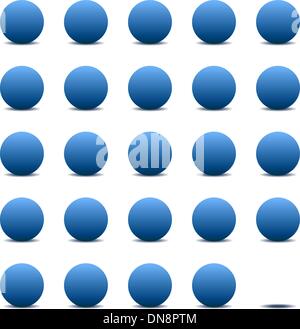 Vektor-Icons für Reisen und Freizeit Stock Vektor