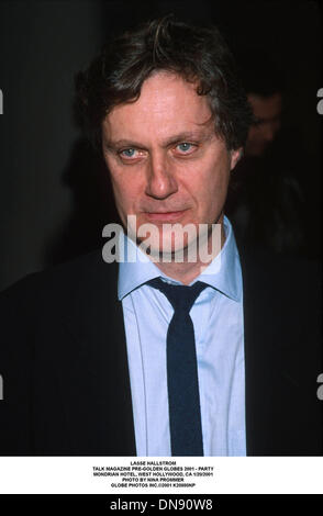 20. Januar 2001 - LASSE HALLSTROM. SPRECHEN SIE MAGAZIN VOR GOLDENEN S-2001 - PARTY. MONDRIAN HOTEL, WEST HOLLYWOOD, CA 20.01.2001. NINA PROMMER.   2001 K20880NP (Kredit-Bild: © Globe Photos/ZUMAPRESS.com) Stockfoto