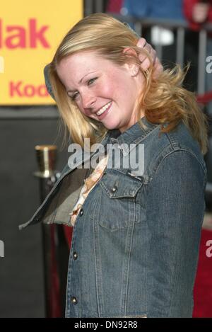 16. März 2002 - Melissa Joan Hart.20th Jubiläum Wiederveröffentlichung von '' ET''. Shrine Auditorium, Los Angeles, USA. 16. März 2002. Alec Michael.Â© 2002.K24447AM (Kredit-Bild: © Globe Photos/ZUMAPRESS.com) Stockfoto