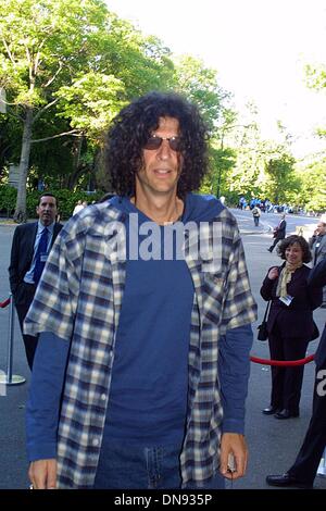 15. Mai 2002 - K25082JBB CBS kündigt Herbst 2002-2003 LINEUP Zeitplan, TAVERN ON THE GREEN RESTAURANT, NYC 15.05.02. JOHN BARRETT / 2002.HOWARD STERN (Kredit-Bild: © Globe Photos/ZUMAPRESS.com) Stockfoto