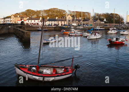 Castletown Hafen, Isle Of Man Stockfoto