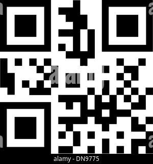 QR-Code sagt 'Neu' Stock Vektor
