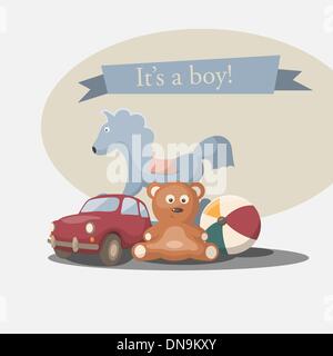 Es ist ein junge Stock Vektor
