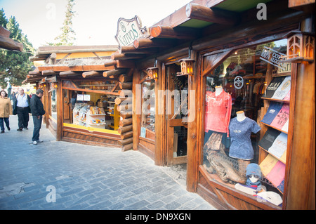 Einkaufszentrum, El Calafate, Argentinien Stockfoto