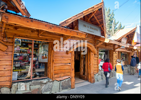 Einkaufszentrum, El Calafate, Argentinien Stockfoto