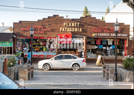 Einkaufszentrum, El Calafate, Argentinien Stockfoto