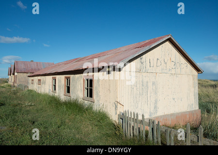 Altes Bauernhaus, San Gregorio, Chile Stockfoto