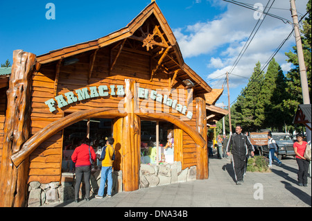 Einkaufszentrum, El Calafate, Argentinien Stockfoto