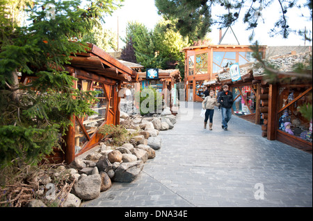 Einkaufszentrum, El Calafate, Argentinien Stockfoto