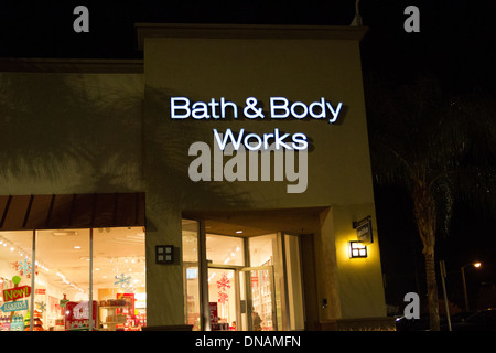 Bad und Körper funktioniert Store in West Hills, Kalifornien Stockfoto